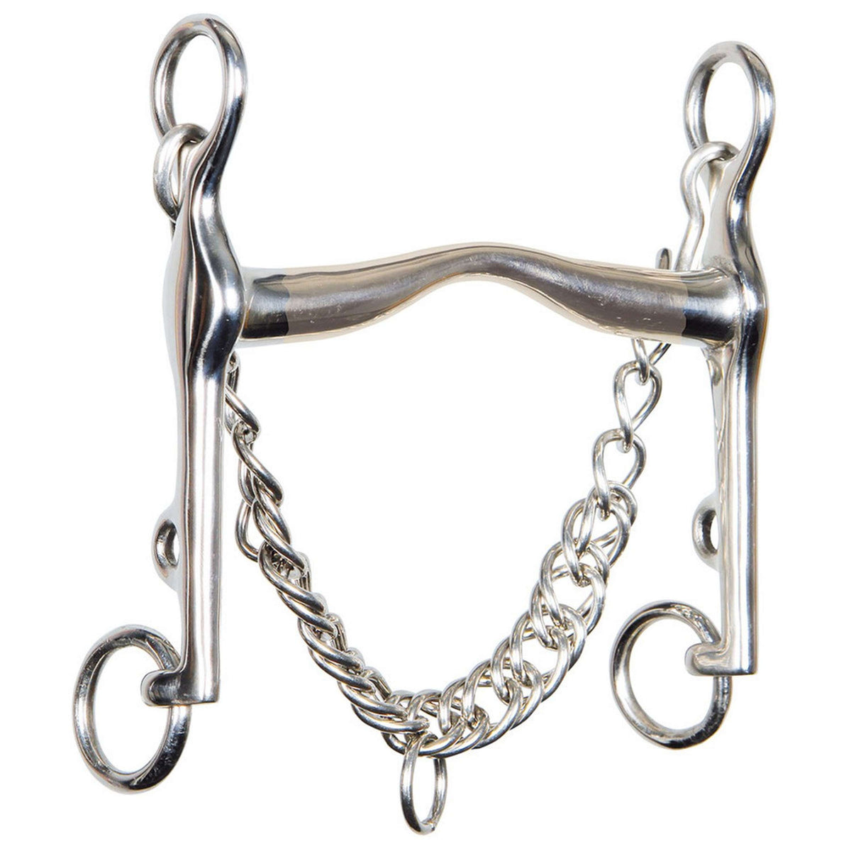 Harry's Horse Mors de Dressage Optimum Gold Brass 16mm