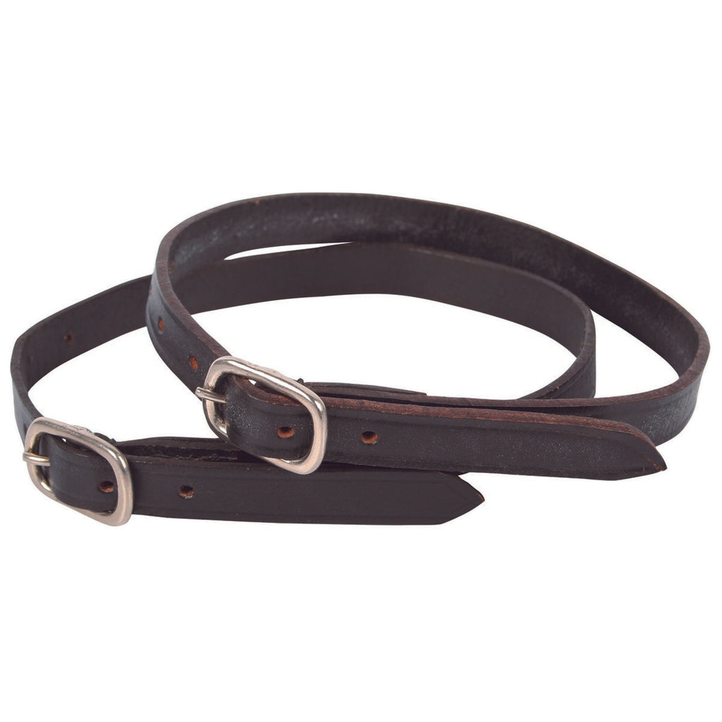Harry's Horse Lanières pour Éperons Cuir Noir