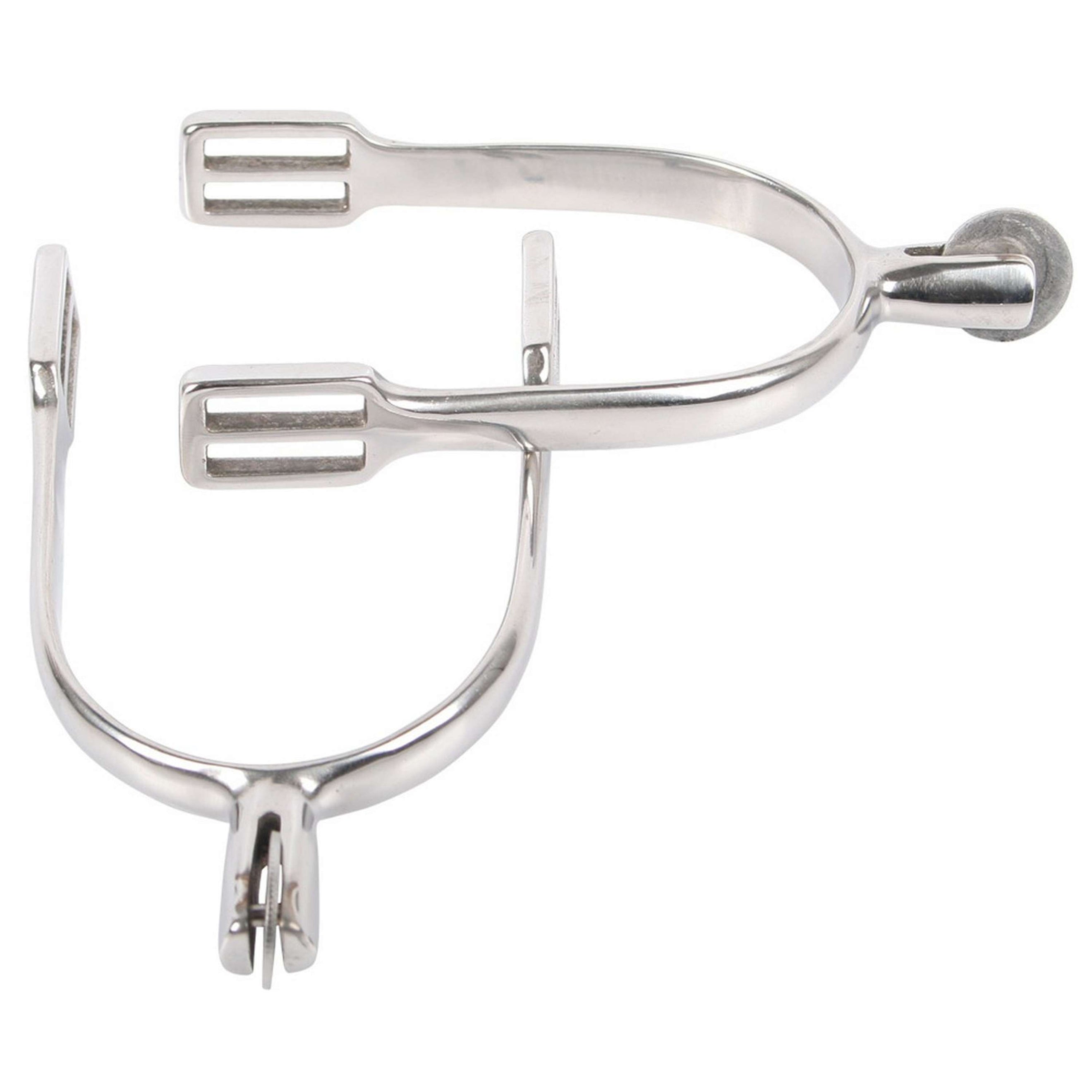 Harry's Horse Eperons à Roulette Lisse Grand Acier inoxydable