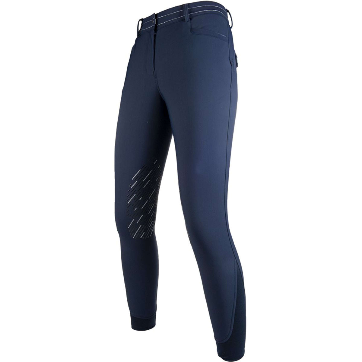 HKM Pantalon d'Équitation Elegance Softshell Bleu Foncé