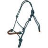 HKM Licol en Corde Strass Deko Pétrole/Marron