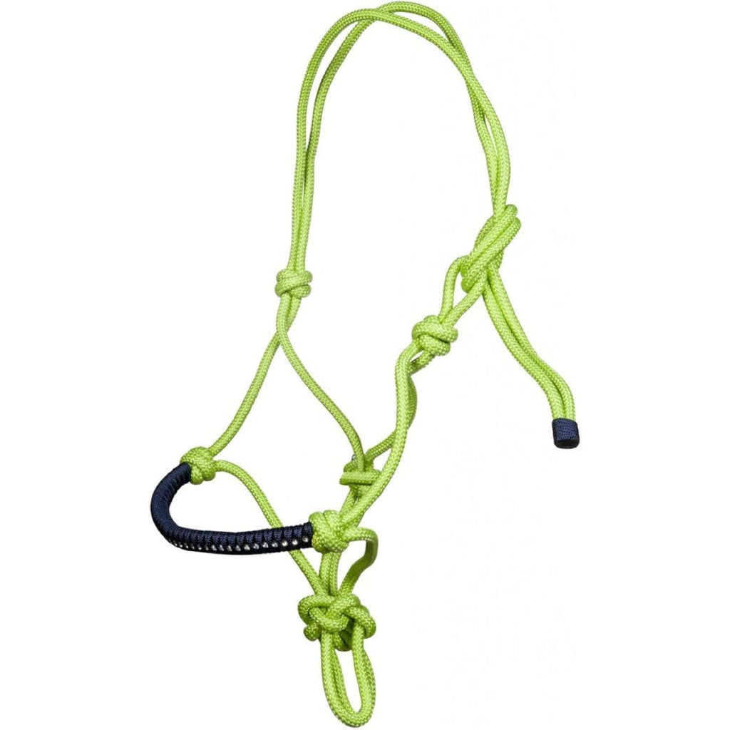 HKM Licol en Corde Strass Deko Citron Vert/Marine