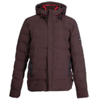 HKM Veste Hamburg Messieurs Matelassé Marron foncé