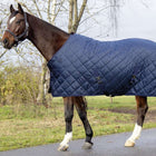HKM Couverture d'Écurie Winter Bleu Foncé