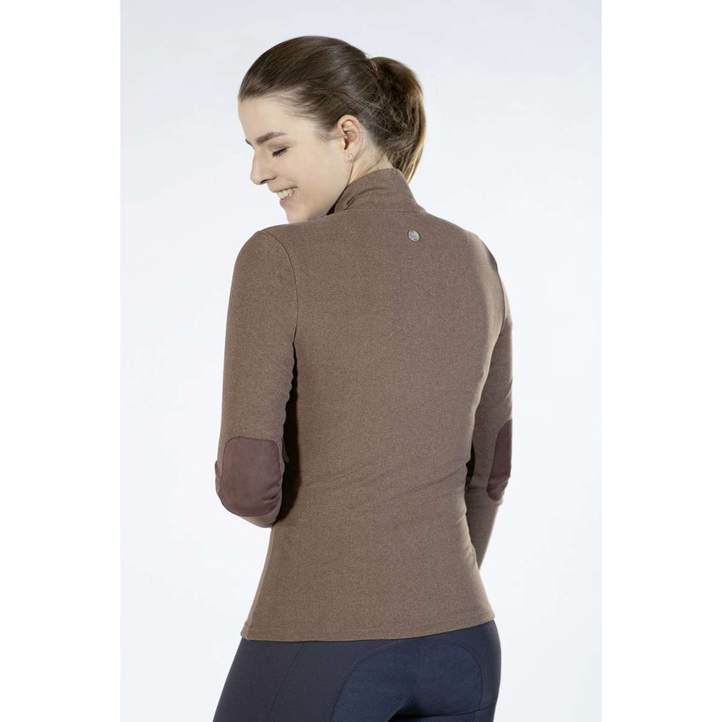 HKM Chemise Fonctionnelle Supersoft Marron foncé