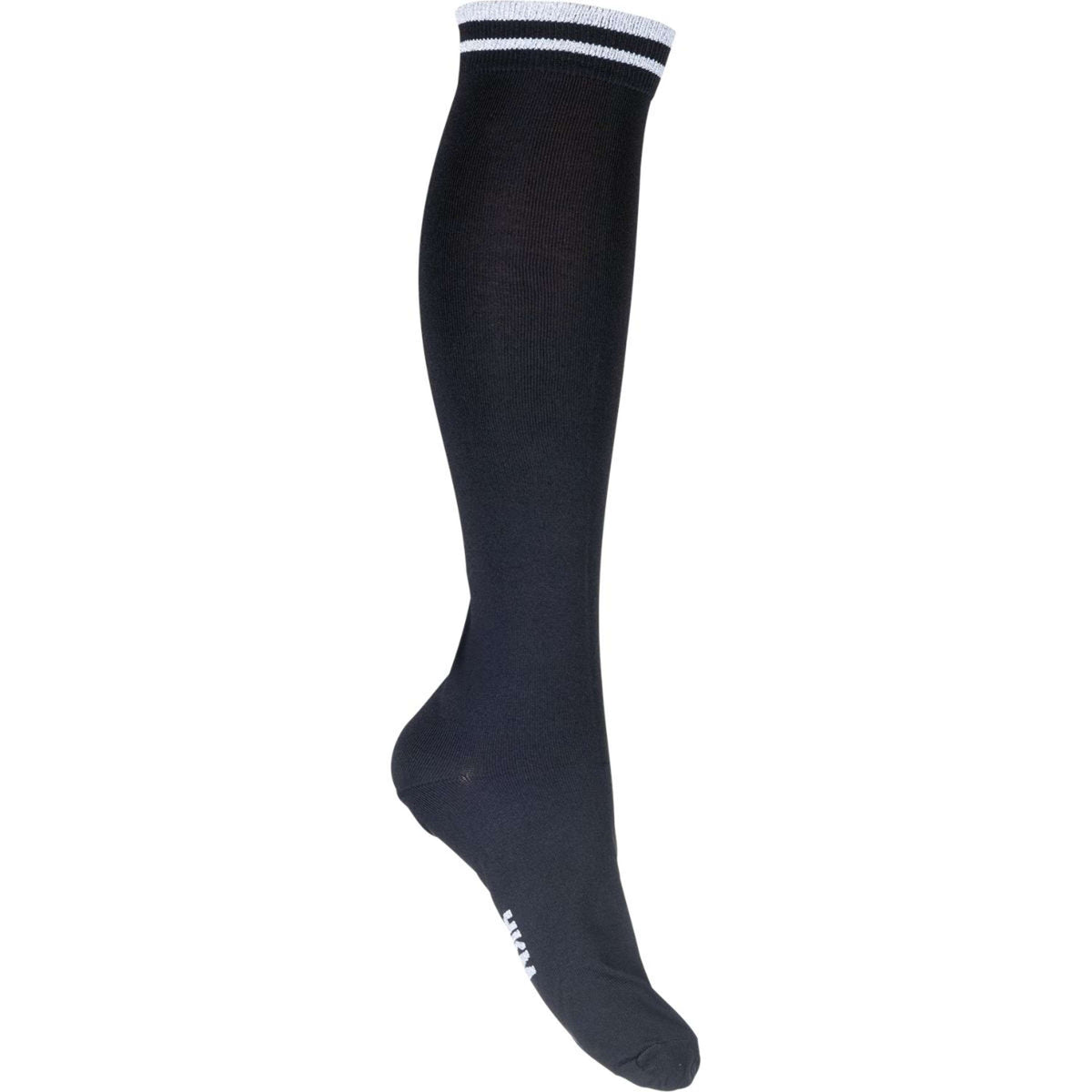 HKM Chaussettes d'Équitation Lurex Noir