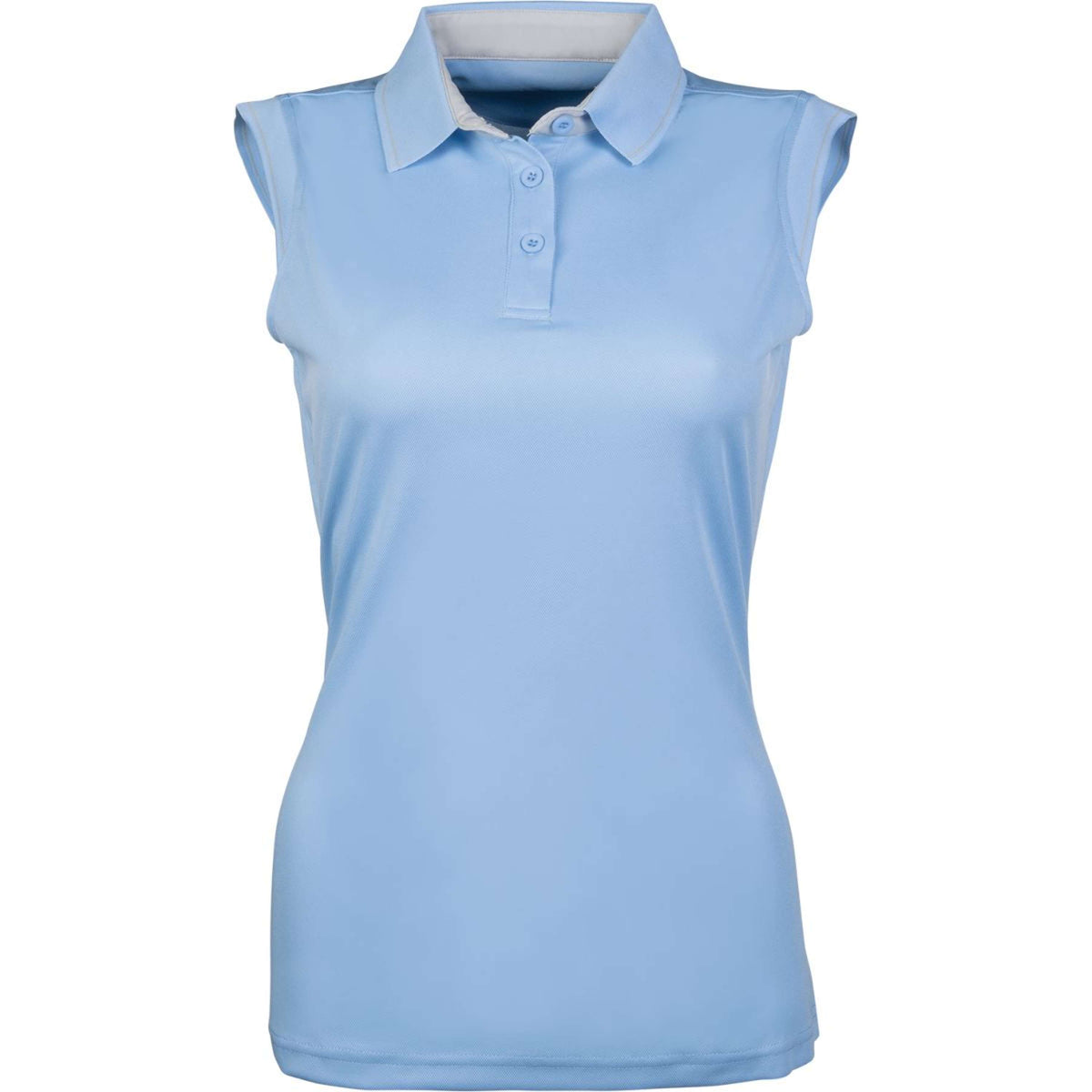 HKM Polo Classico Sans Manche Bleu clair