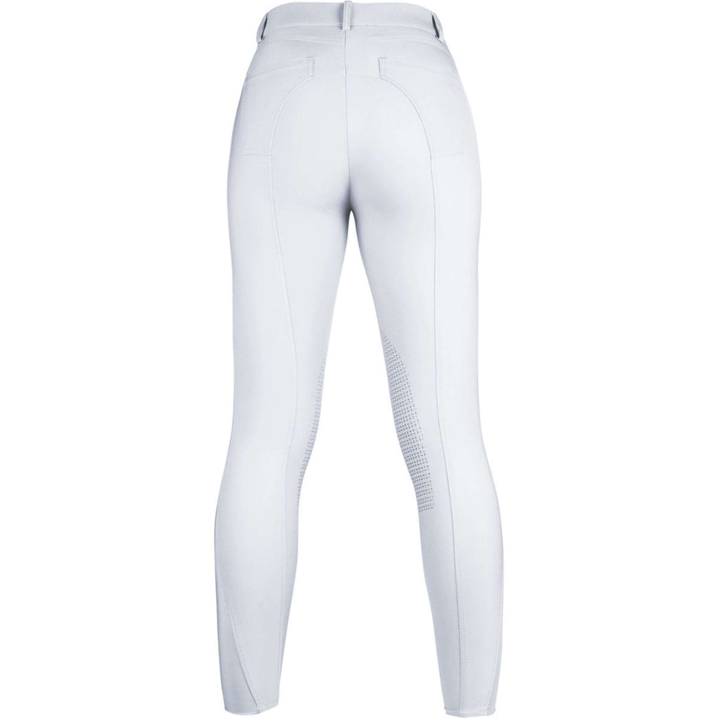 HKM Pantalon d'Équitation Sunshine Competition Silicone Genouillères Kids Blanc