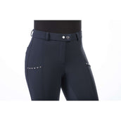 HKM Pantalon d'Équitation Monaco Full Grip Winter Bleu Foncé