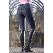 HKM Pantalon d'Équitation Monaco Full Grip Winter Bleu Foncé