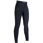 HKM Pantalon d'Équitation Monaco Full Grip Winter Noir