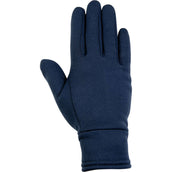 HKM Gants d'Équitation Polar Fleece Doublure Bleu Foncé