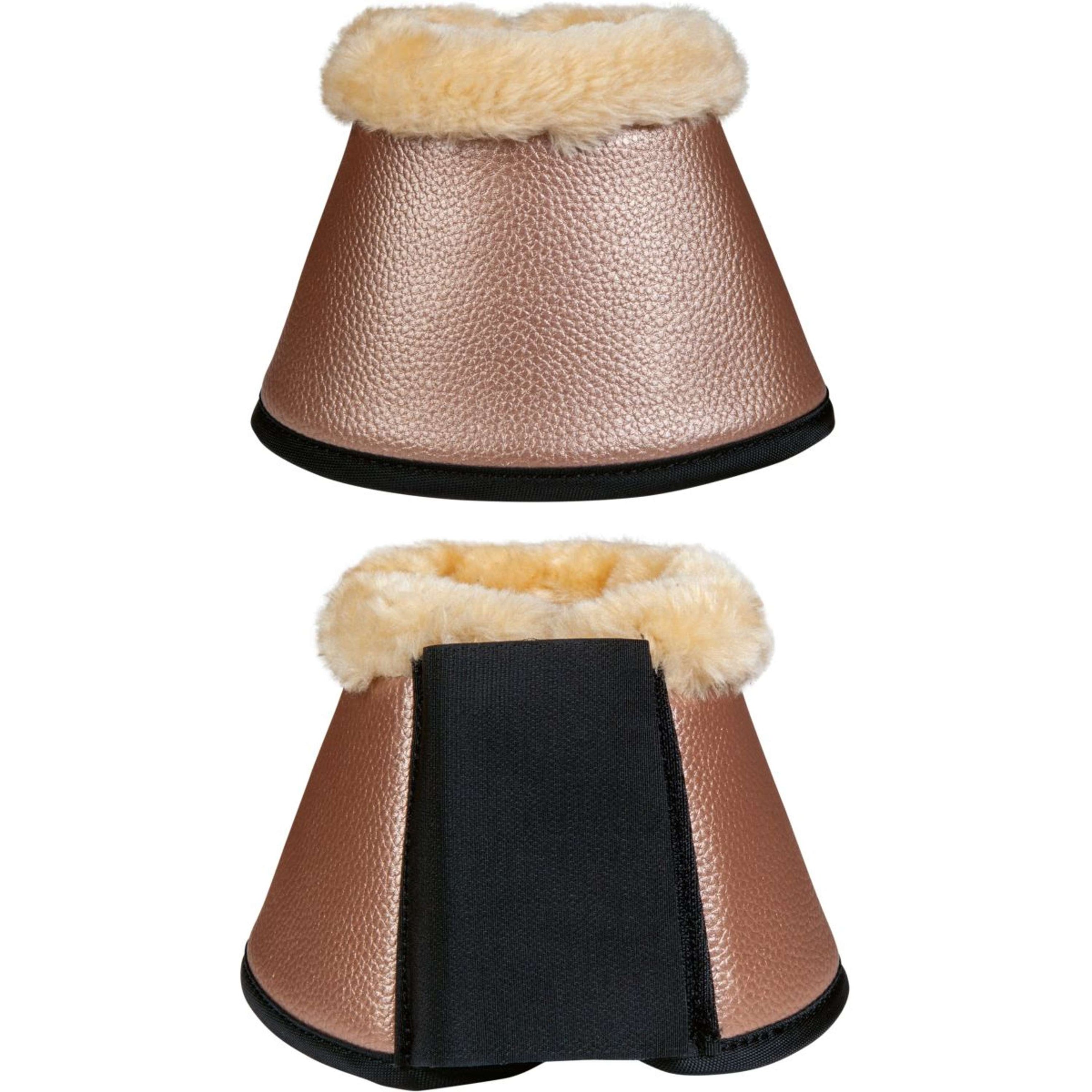 HKM Cloches d'Obstacles Comfort Premium Fur Or rose