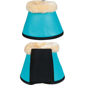 HKM Cloches d'Obstacles Comfort Premium Fur Turquoise