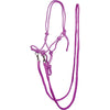 HKM Licol en Corde avec Rênes Rose