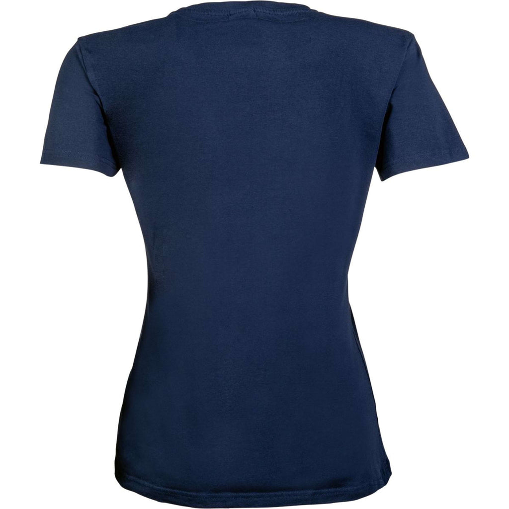HKM T-Shirt Colourful Horse Bleu Foncé