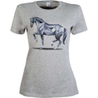 HKM T-Shirt Graphical Horse Gris clair/Melange