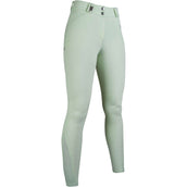 HKM Pantalon d'Équitation Monaco Crystal Silicone Fond de Peau Menthe