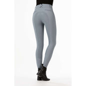 HKM Pantalon d'Équitation Monaco Crystal Silicone Fond de Peau Sage