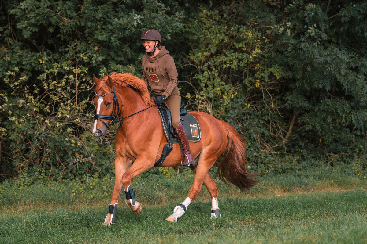 HKM Tapis de Selle Buenos Aires Dressage Olive