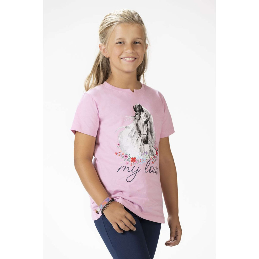 HKM T-Shirt Horse Spirit Rose