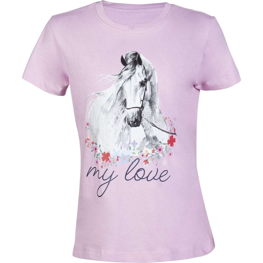 HKM T-Shirt Horse Spirit Rose