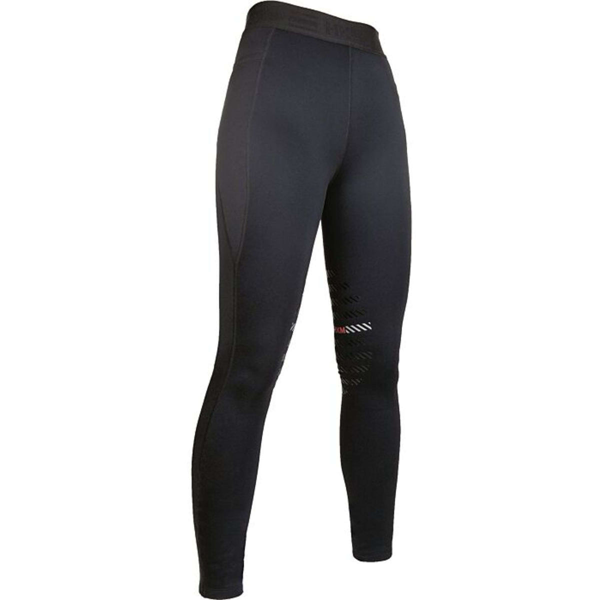 HKM Legging d'Équitation Sports Silicone Genouillères Noir EU 44 Noir