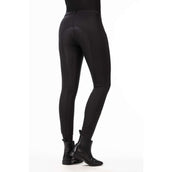 HKM Pantalon d'Équitation Winner Softshell Winter Silicone Fond de Peau Noir