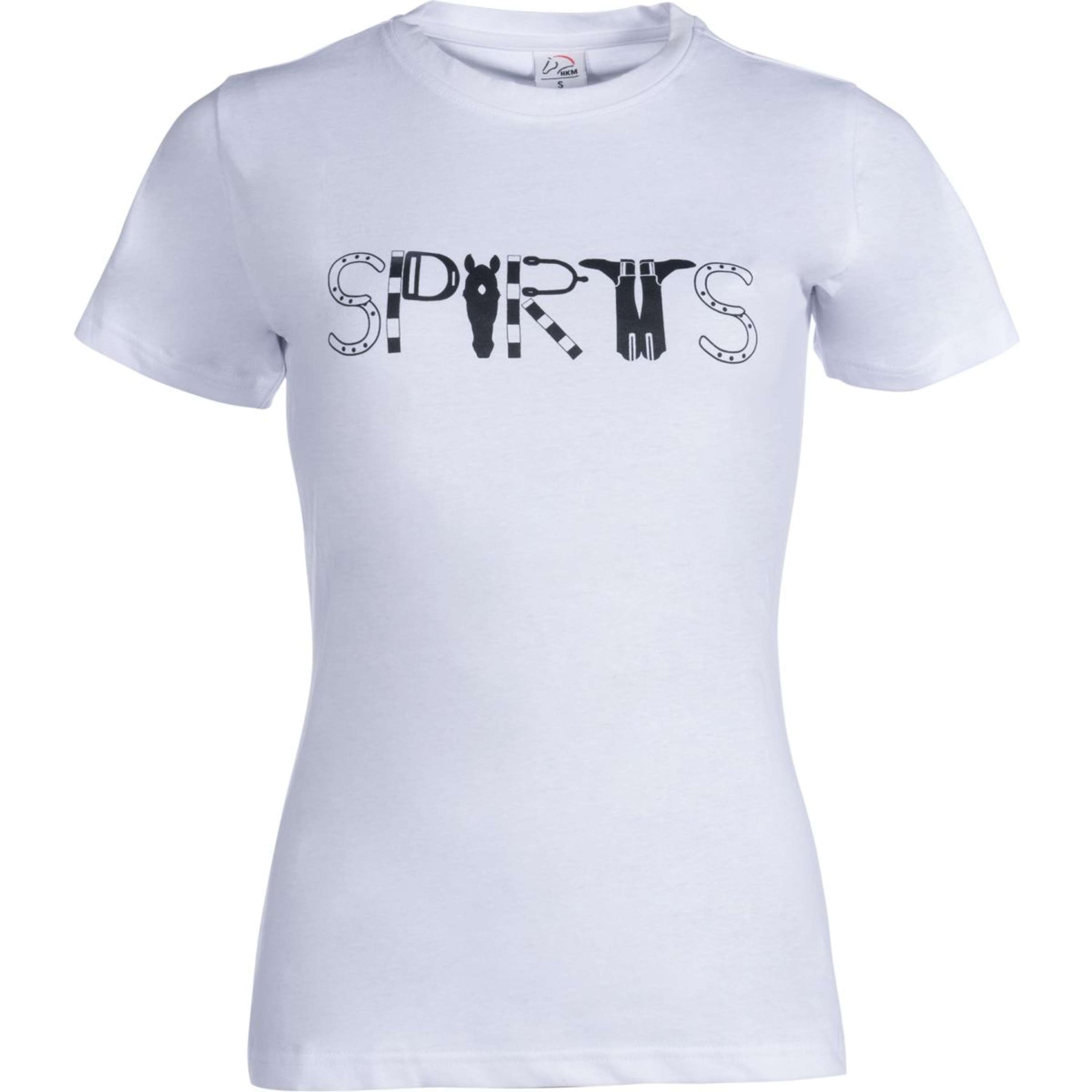 HKM T-Shirt Sports Blanc