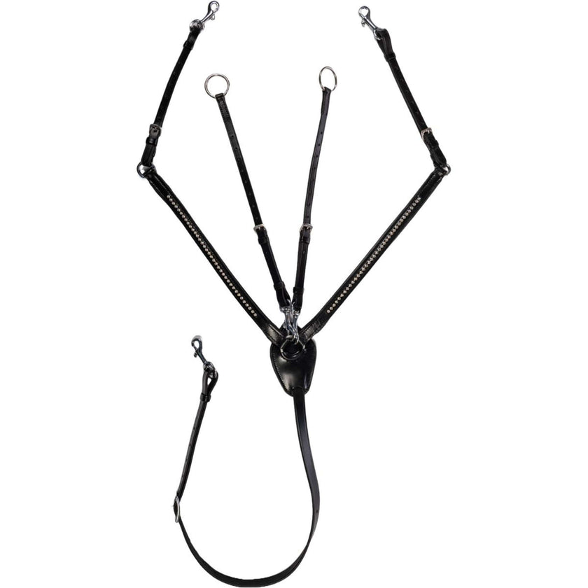 HKM BorsttuigCollier de Chasse Dana Noir HKM BorsttuigCollier de Chasse Dana Noir
