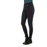 HKM Pantalon d'Équitation Livigno Lauria Garelli Full Grip Noir