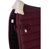 HKM ZadeldekjeTapis de Selle Livigno Elegance Polyvalent Bordeaux