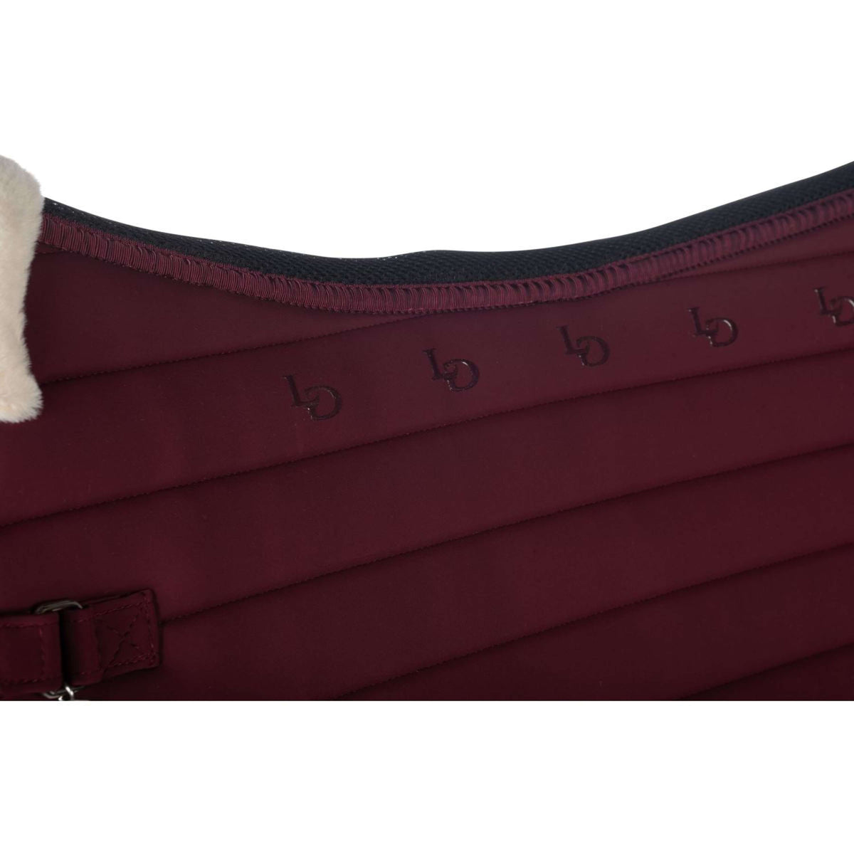 HKM ZadeldekjeTapis de Selle Livigno Elegance Polyvalent Bordeaux