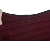 HKM ZadeldekjeTapis de Selle Livigno Elegance Polyvalent Bordeaux