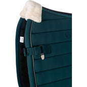 HKM ZadeldekjeTapis de Selle Livigno Elegance Dressage Vert Foncé