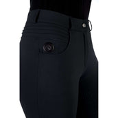 HKM RijbroekPantalon d'Équitation Comfort Full Grip Noir