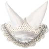 HKM Hobby Horsing Bonnet Anti-Mouches Blanc