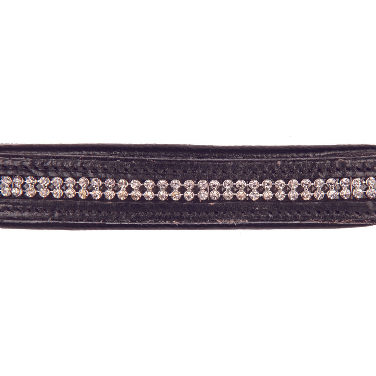 HKM Licol Diamond Cuir Noir