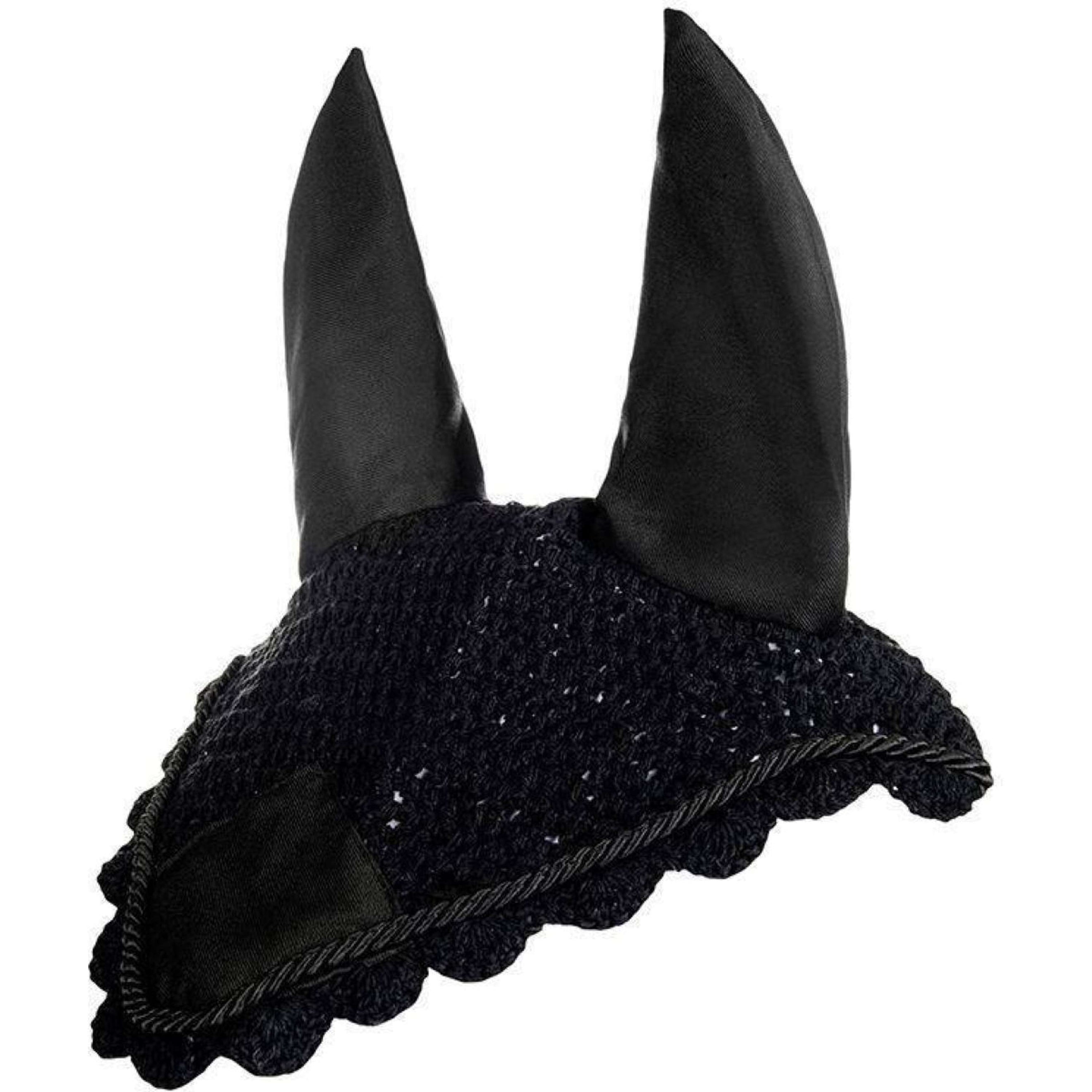 HKM Bonnet Anti-Mouches Noir HKM Bonnet Anti-Mouches Noir