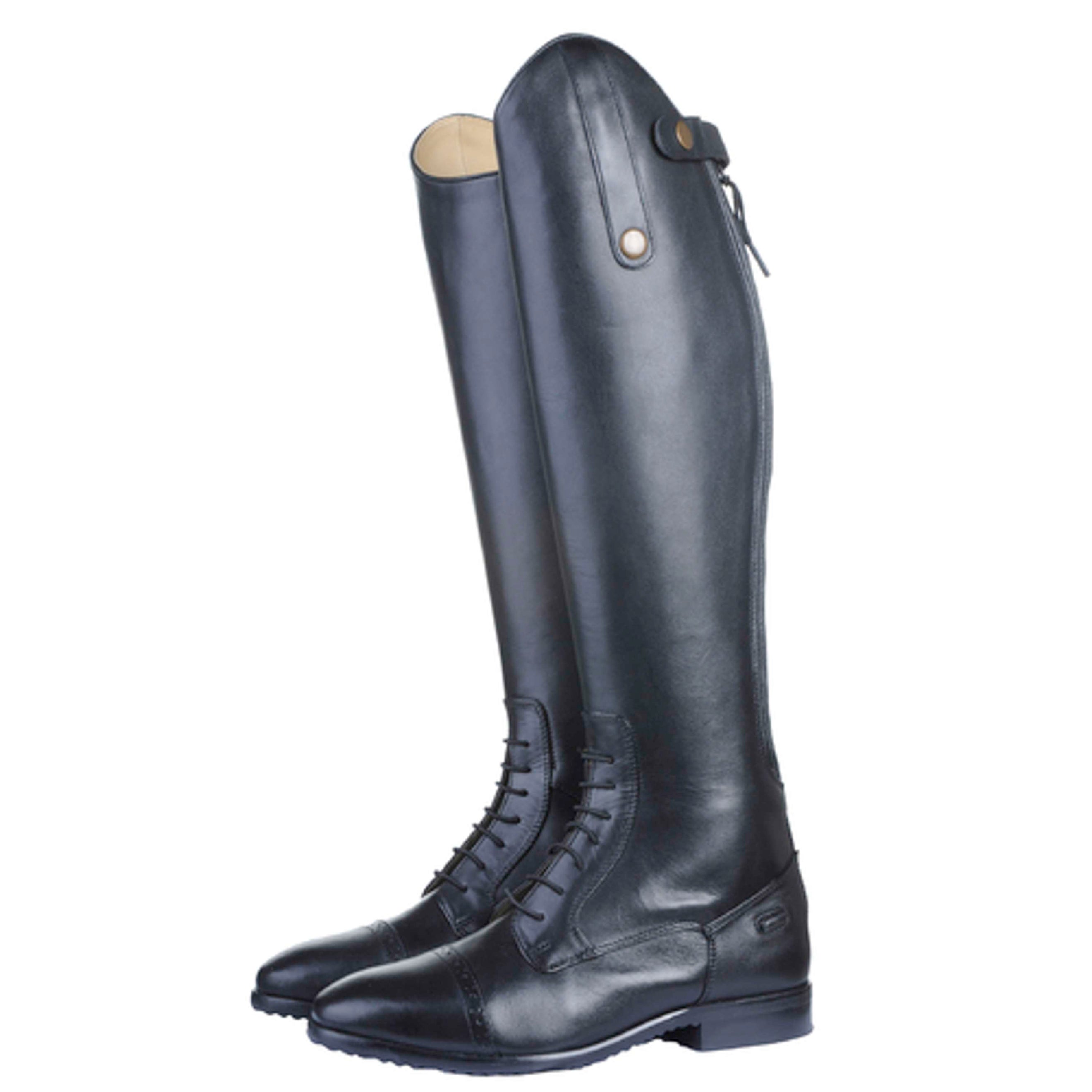 HKM Bottes d'Équitation Valencia Noir/Gris