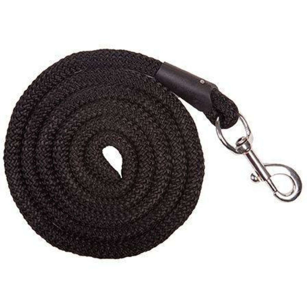 HKM Corde pour Licol Aken avec Mousqueton Noir