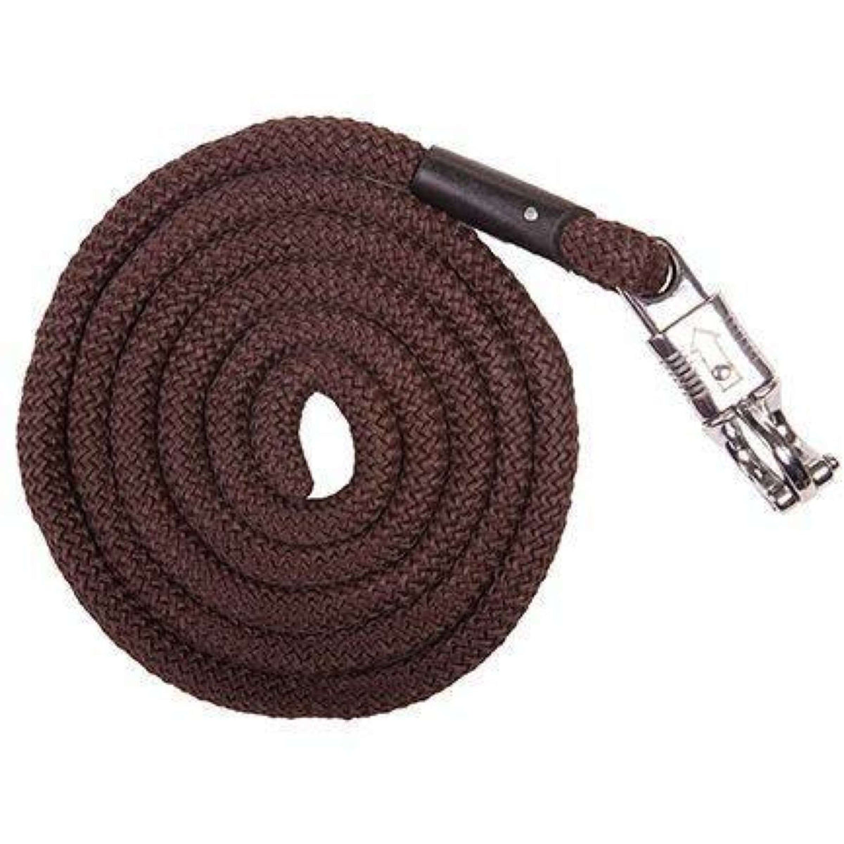 HKM Corde pour Licol Aken avec Crochet Panique Marron