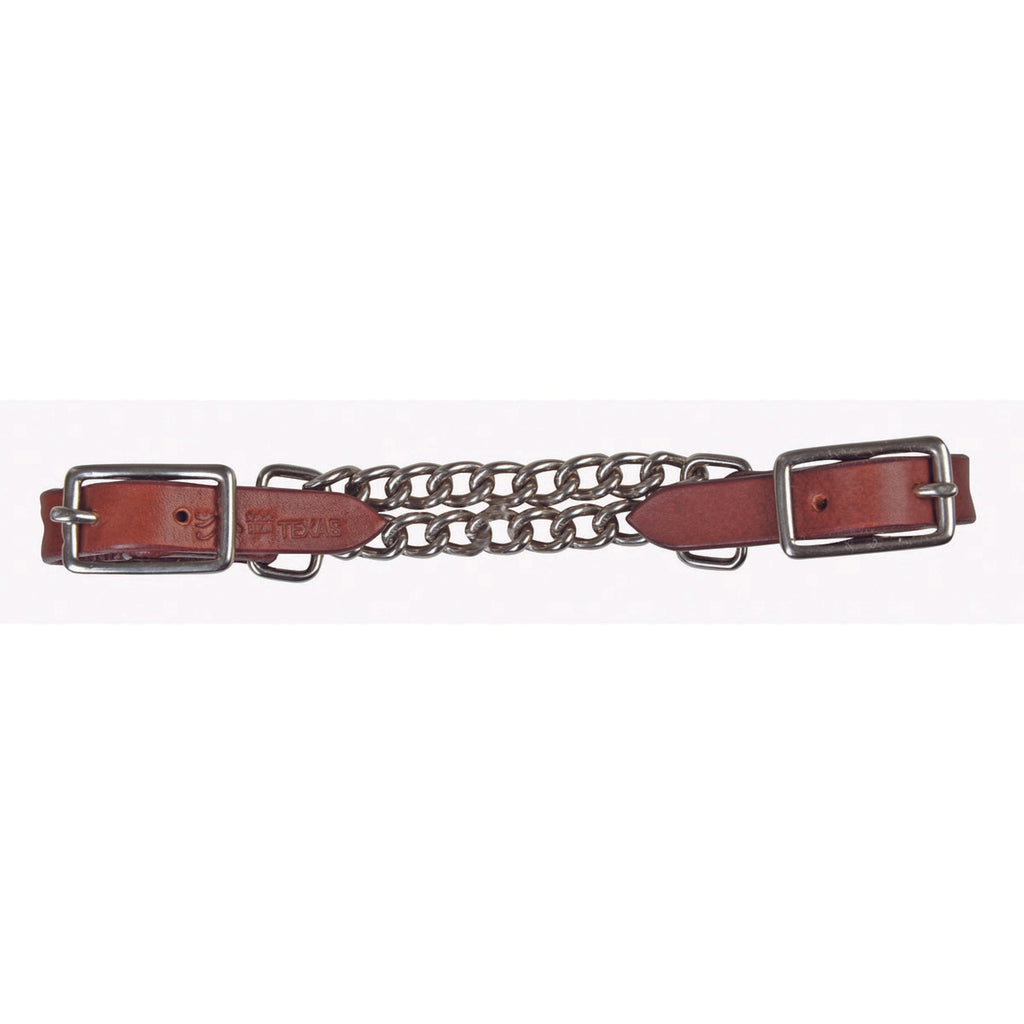 HKM Western Gourmette Western Double Marron foncé
