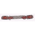 HKM Western Gourmette Western Double Marron foncé
