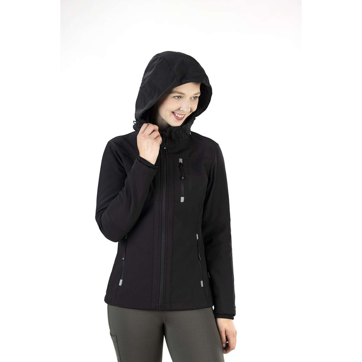 HKM Veste Softshell Sport Femme Noir