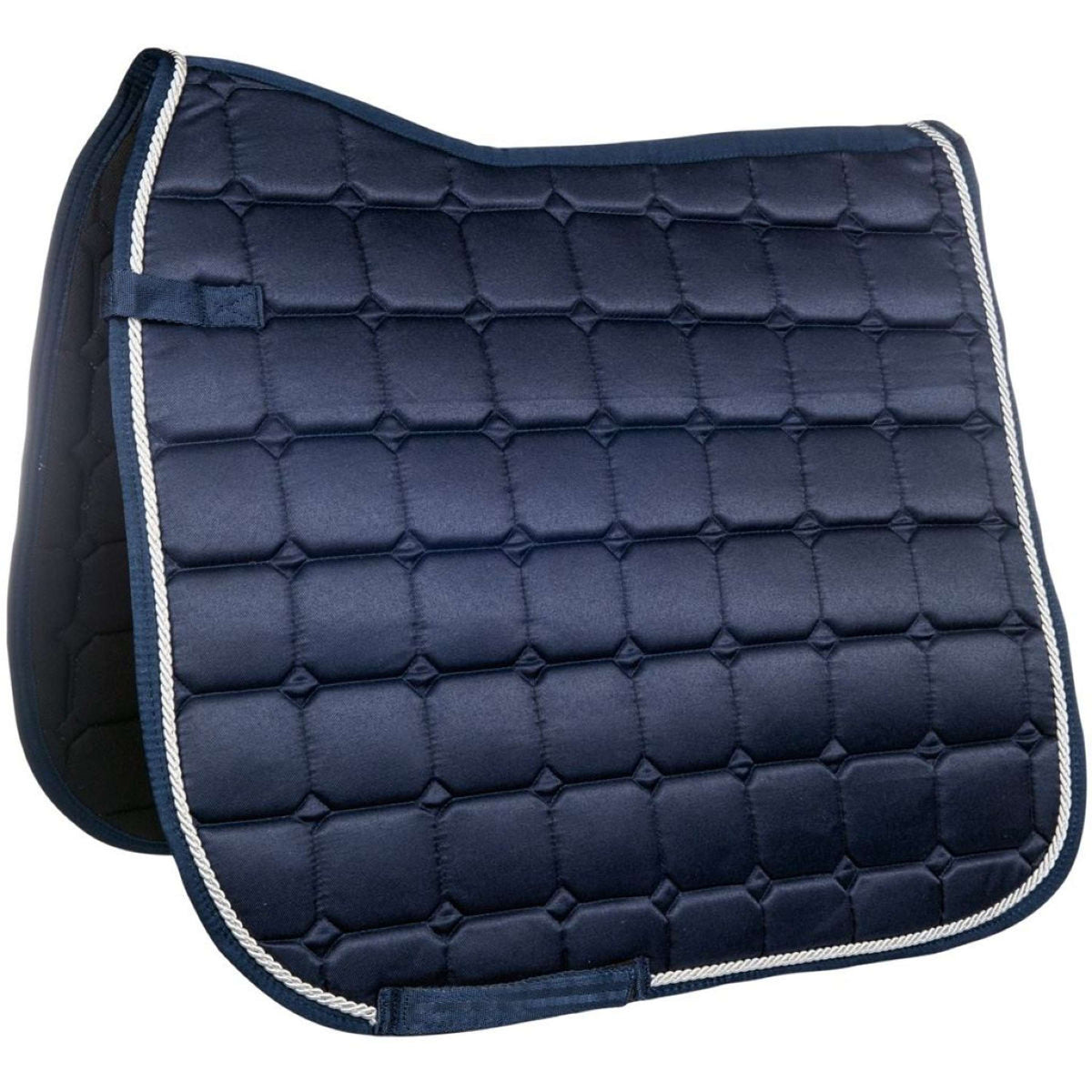 HKM Tapis de Selle Madrid Dressage Bleu Foncé