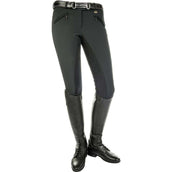 HKM SoFull Gripthell Legging d'Équitation Karthingo Easy 3/4 Alos Fond de Peau Noir