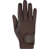 HKM Gants d'Équitation Softshell Marron