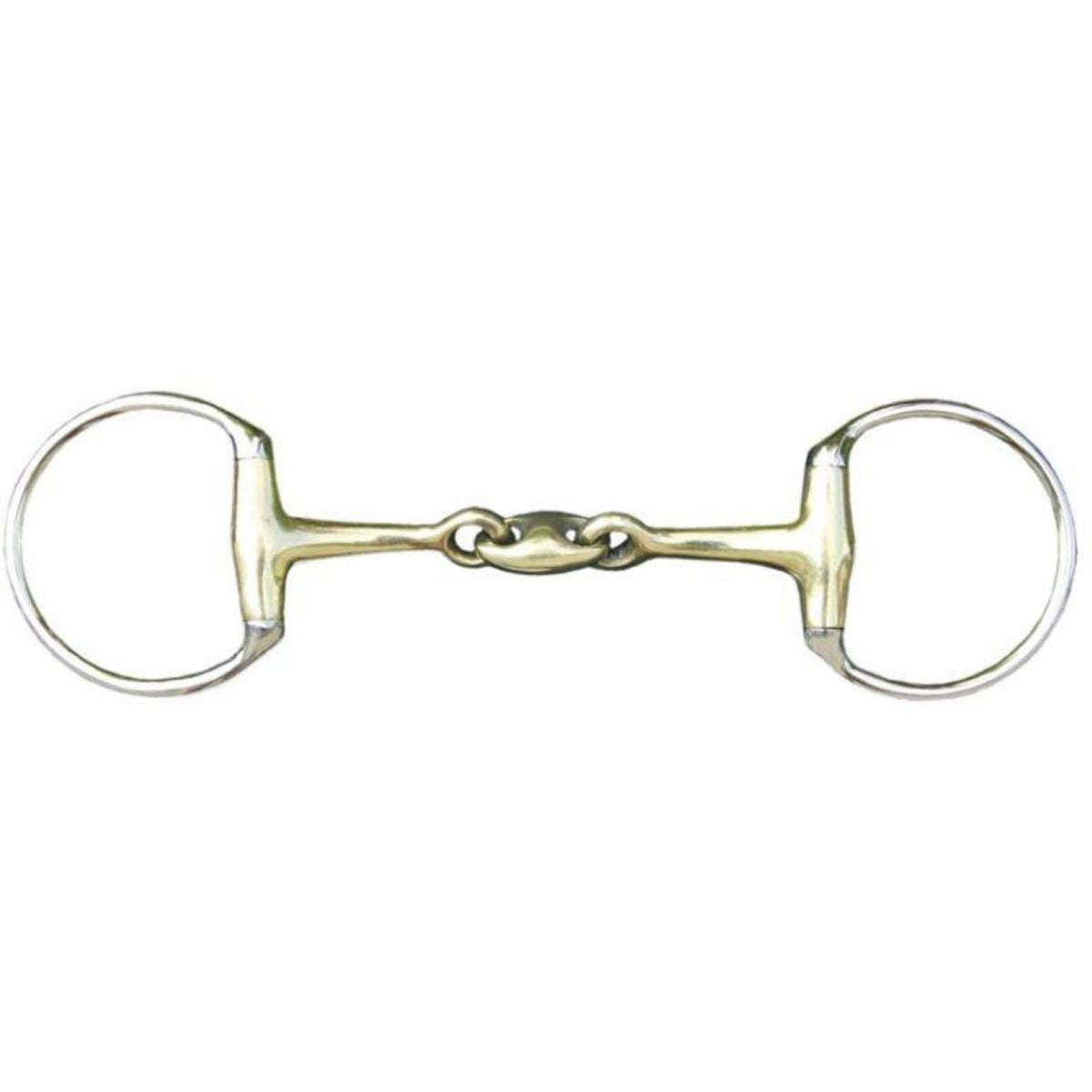 HKM Mors à Double Brisure Mors 18mm en Argentan