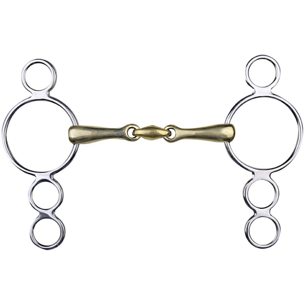 HKM Mors Pessoa Mors 16mm avec Anneaux Acier Inoxydable